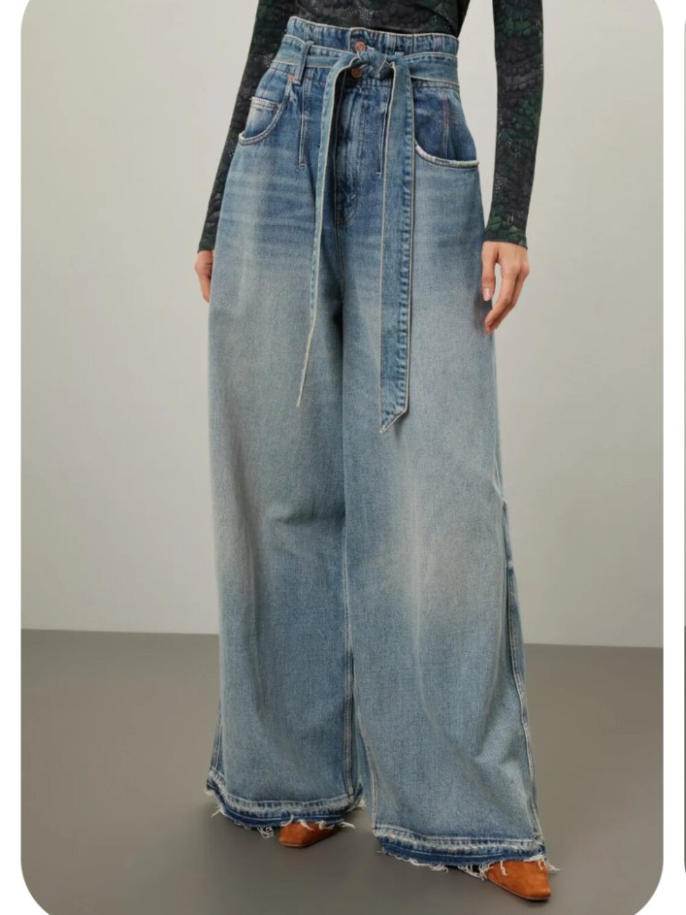 Scotch & Soda The Wave Wide Leg Jeans Size 29/30 - Picture 3 of 10